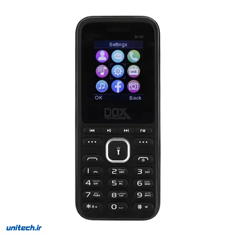 گوشی موبایل داکس مدل B120 دو سیم کارت ظرفیت 64 مگابایت2